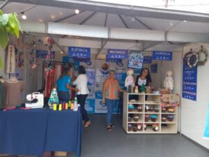 ‘Lojinha do Fundo Social’ expõe confecções e artesanatos dos alunos do Centro Integrado Profissionalizante na Expotec 2022