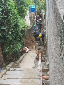 Prefeitura de Ilhabela trabalha firme na execução da rede coletora de esgoto do Itaquanduba