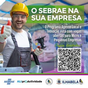Posto “Sebrae Aqui Ilhabela” abre inscrições para Programa “ALI Produtividade”