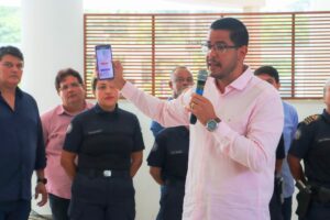 CARAGUATATUBA LANÇA APLICATIVO SOS CARAGUÁ PRA ELAS COM BOTÃO DE EMERGÊNCIA PARA MULHERES VÍTIMAS DE VIOLÊNCIA