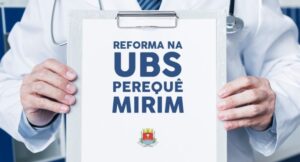 Secretaria de Saúde anuncia reforma na UBS do Pereque Mirim