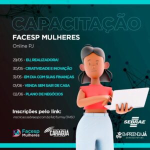 CARAGUATATUBA ABRE INSCRIÇÕES PARA CURSO DE EMPREENDEDORISMO FEMININO