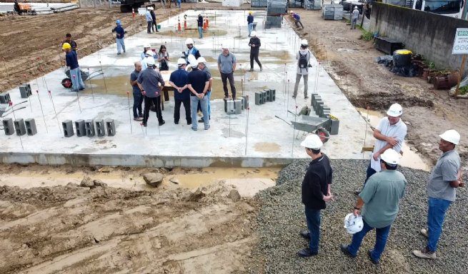 Começam as obras de alvenaria do residencial de Maresias que vai beneficiar 186 famílias