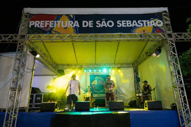 Prefeitura de São Sebastião realiza shows musicais com artistas locais durante o feriado de Corpus Christi