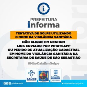 Prefeitura alerta para golpes aplicados contra comerciantes com falso agente da Vigilância Sanitária