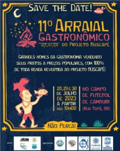 Arraial Gastronômico do Projeto Buscapé 2023 chega a sua 11ª edição trazendo mais de 80 chefs renomados para São Sebastião