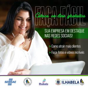 Prefeitura de Ilhabela e Sebrae unem forças para capacitar empreendedores locais com cursos Faça Fácil