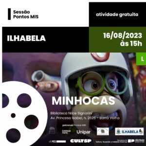 Ilhabela divulga sessões de filmes do Pontos Mis no mês de agosto