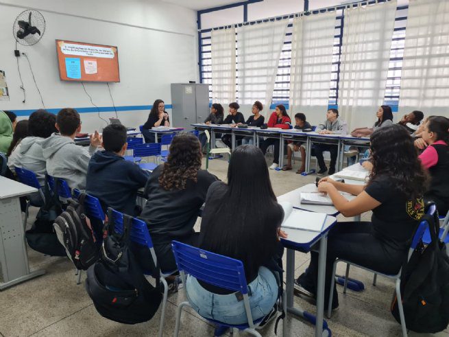 Alunos da rede municipal de São Sebastião se preparam para o Saeb 2023