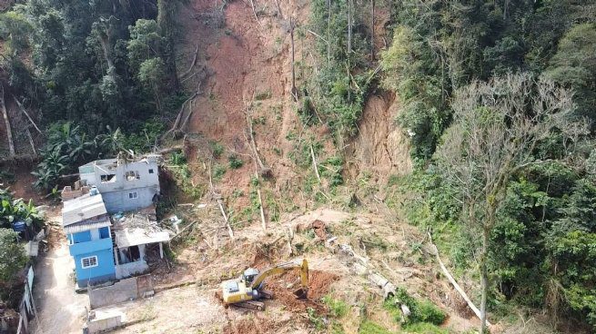 Prefeitura de São Sebastião realiza obras emergenciais de contenção e drenagem na Vila Sahy