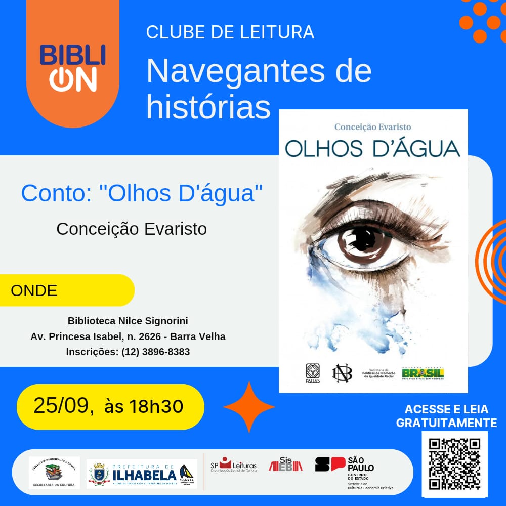 Clube de Leitura de Ilhabela realiza segundo encontro sobre livro de Conceição Evaristo