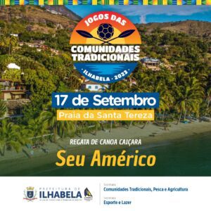 Ilhabela promove tradicional Regata de Canoa Caiçara “Seu Américo” neste domingo