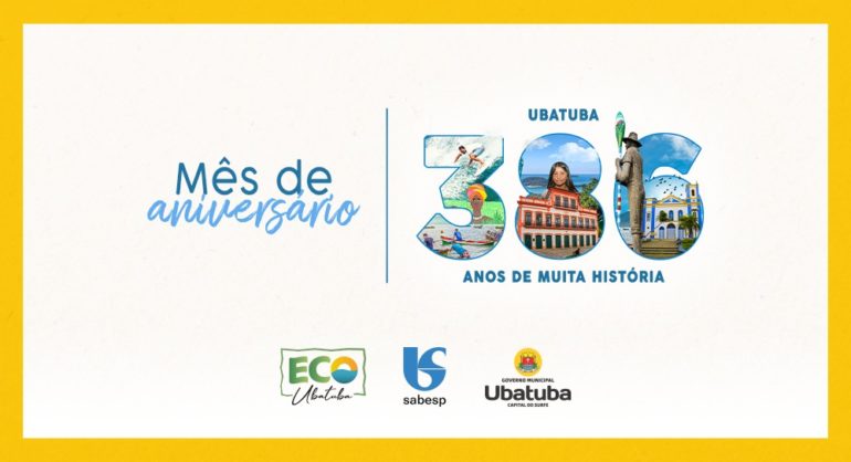 Ubatuba celebra 386 anos de emancipação com atividades culturais e esportivas