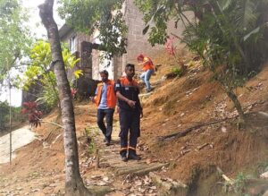 Defesa Civil de Ubatuba visita áreas de risco na Região Sul da cidade