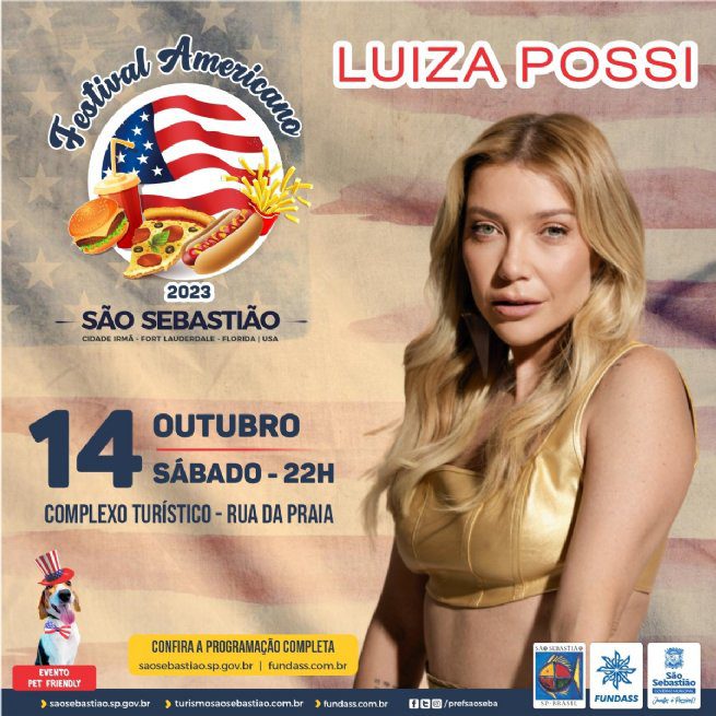 COMEÇA HOJE: Festival Americano de São Sebastião 2023 entre as atrações: tributo ao rei do pop Michael Jackson, Luiza Possi, cover do Elvis Presley e Amy Winehouse são as atrações