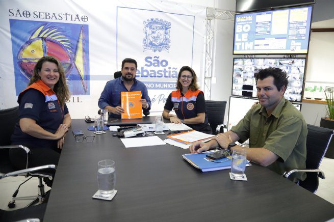 Prefeitura de São Sebastião assina convênio com Defesa Civil do Estado para contenção de encosta em Cambury