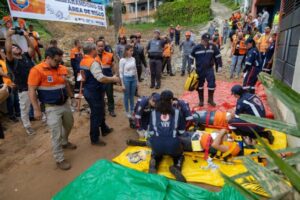 Simulado de Evacuação de Área de Risco na Vila Sahy reúne mais de 700 pessoas