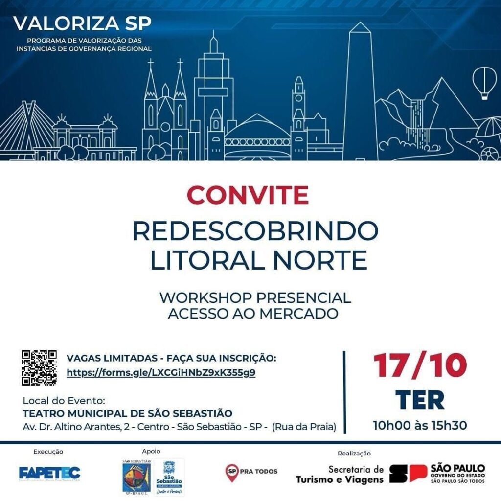 ACONTECE HOJE: VALORIZA SP - PROGRAMA DE VALORIZAÇÃO DAS INSTÂNCIAS DE GOVERNANÇA REGIONAL