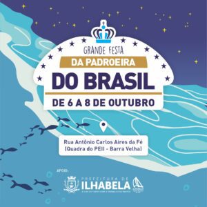 Festa Social da Padroeira do Brasil é atração em Ilhabela neste fim de semana