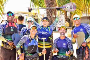 Atletas de canoa polinésia (havaiana) de São Sebastião conquistaram, no final de semana, duas medalhas de ouro no Campeonato Pan-Americano da modalidade, realizado em Vitória (ES), no total de 54 da Delegação Brasileira.