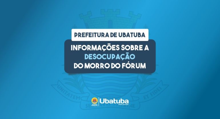 Com o início nesta terça-feira (28) da operação de desocupação e demolição das construções irregulares do Morro do Fórum, na Estufa II, um total de 73 famílias, sendo 123 adultos e 62 crianças, estão abrigadas pela Prefeitura de Ubatuba no Ginásio de Esporte Benedito Pinho Filho, o Tubão.
