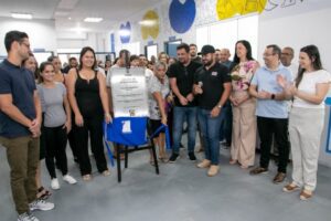A comunidade de Boiçucanga foi beneficiada com a entrega da nova creche, inaugurada, nesta segunda-feira (13), pela Prefeitura de São Sebastião, por meio da Secretaria da Educação (SEDUC).