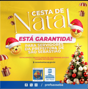 A Câmara Municipal de São Sebastião aprovou por maioria o Projeto de Lei Complementar que garante a distribuição anual de Cestas Natalinas para os servidores públicos municipais, estagiários e beneficiários dos Programas Sociais.