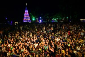 40 mil pessoas já passaram pelo Natal Luz de Ilhabela