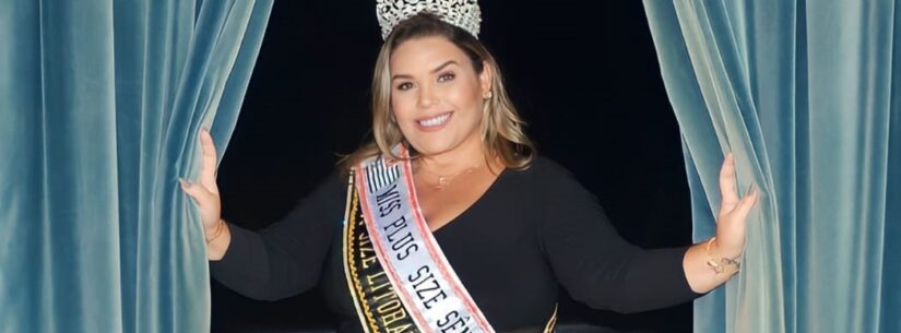 Rafaela Righi levou o título de Miss Elegância 2023 no Miss Plus Size Nacional. O concurso, idealizado pelo produtor Eduardo Araújo, ocorreu no Rio de Janeiro e contou com 20 concorrentes de vários estados do país.