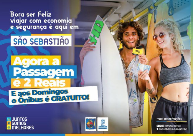 Prefeito anuncia ônibus urbano a R$ 2 e gratuidade aos domingos