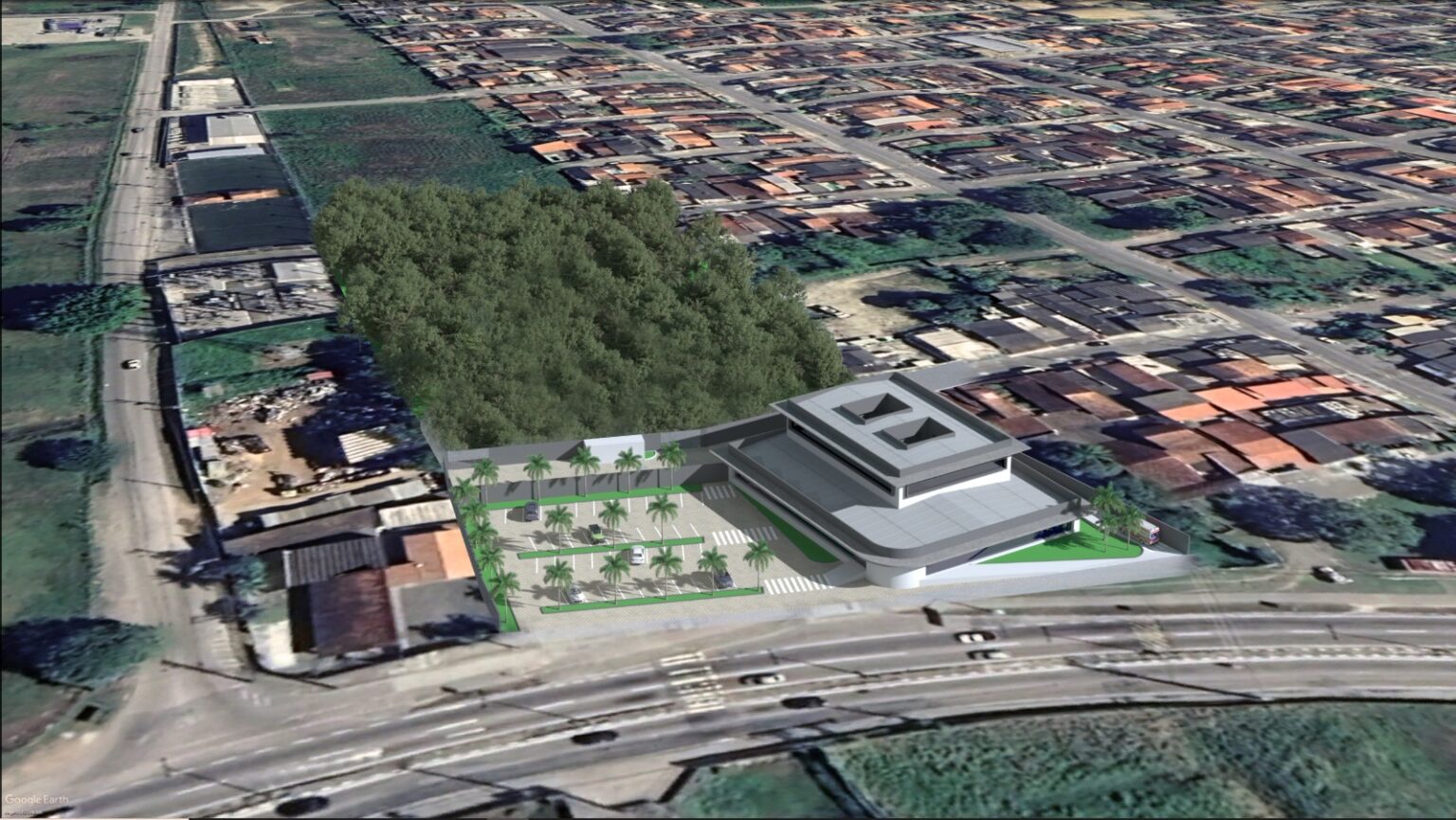 A UBS será construída em um terreno de 4,6 mil metros quadrados, localizado ao lado da atual unidade na Avenida Jose Herculano. A área foi adquirida pela Prefeitura e após a conclusão da nova UBS, o antigo prédio será demolido, pois se encontra obsoleto.