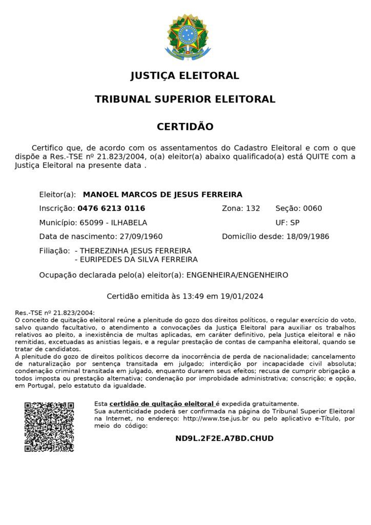 Ex-prefeito é vítima de fake news sobre estar inelegível para as próximas eleições