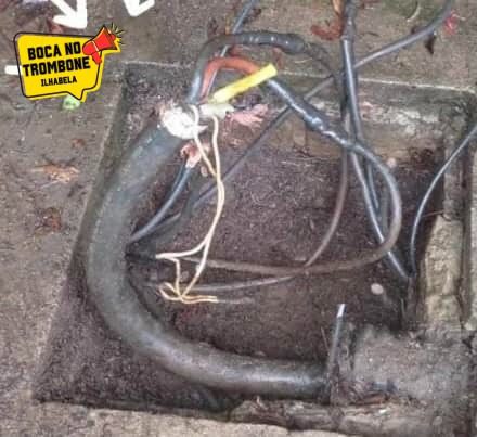 Vandalismo afeta abastecimento de água em Ilhabela