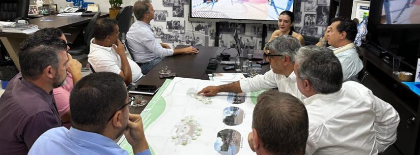 PREFEITO AGUILAR JUNIOR RECEBE ESTUDOS PARA EXPLORAÇÃO TURÍSTICA DOS MORROS DO SANTO ANTÔNIO E CAMAROEIRO