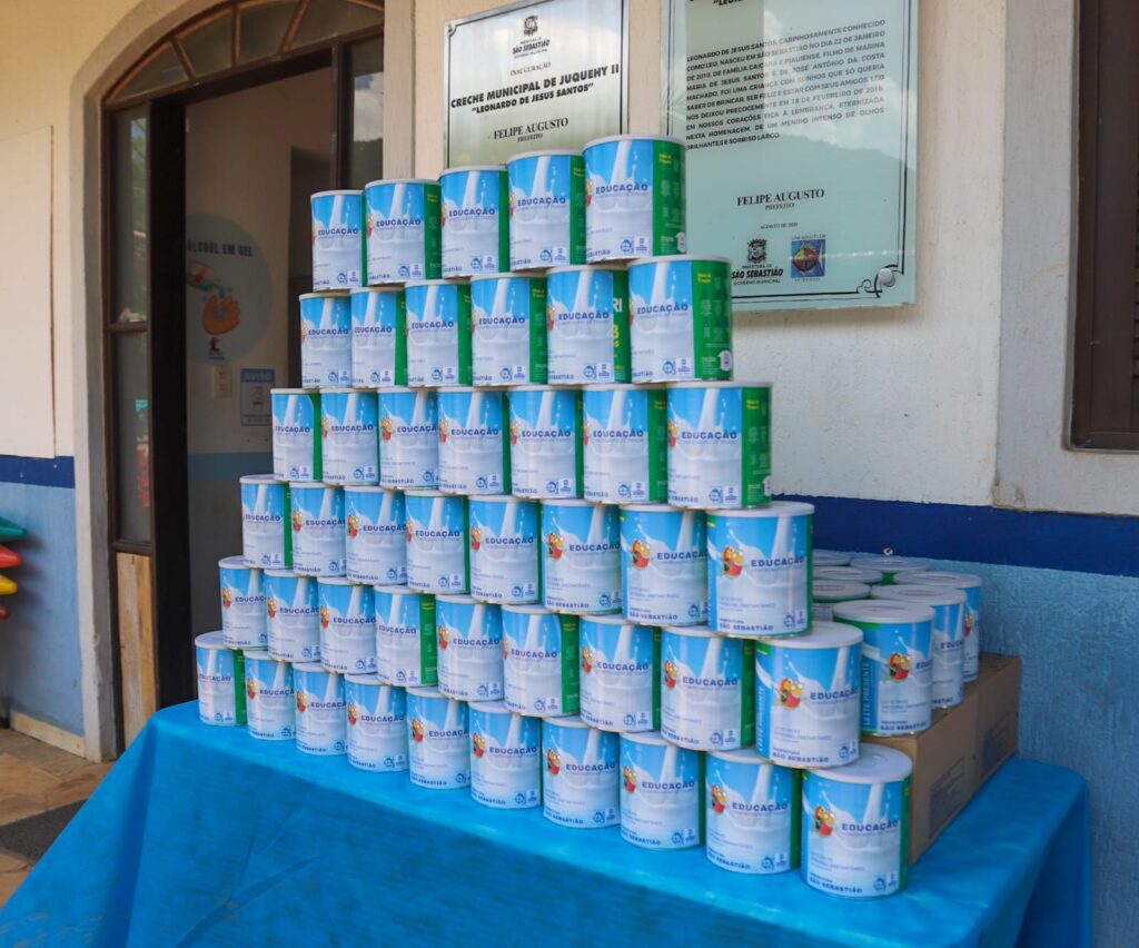 Prefeitura de São Sebastião lança ‘Programa Leite Presente’ para beneficiar mais de 15 mil crianças