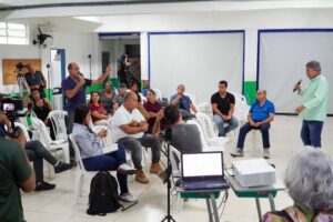 Reunião pública traz esclarecimentos sobre obra da nova Escola Cívico Municipal do Itaguassu