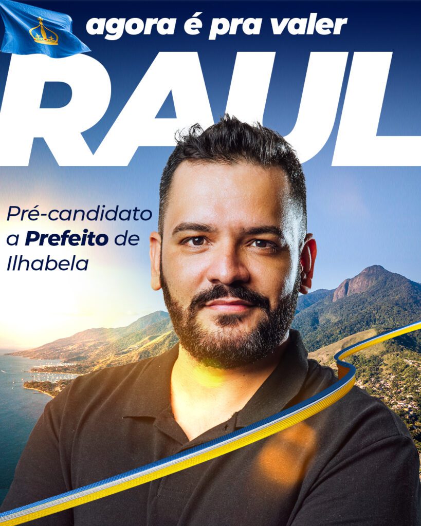 #Eleições2024 - Raul Cordeiro anuncia pré-candidatura à Prefeitura de Ilhabela