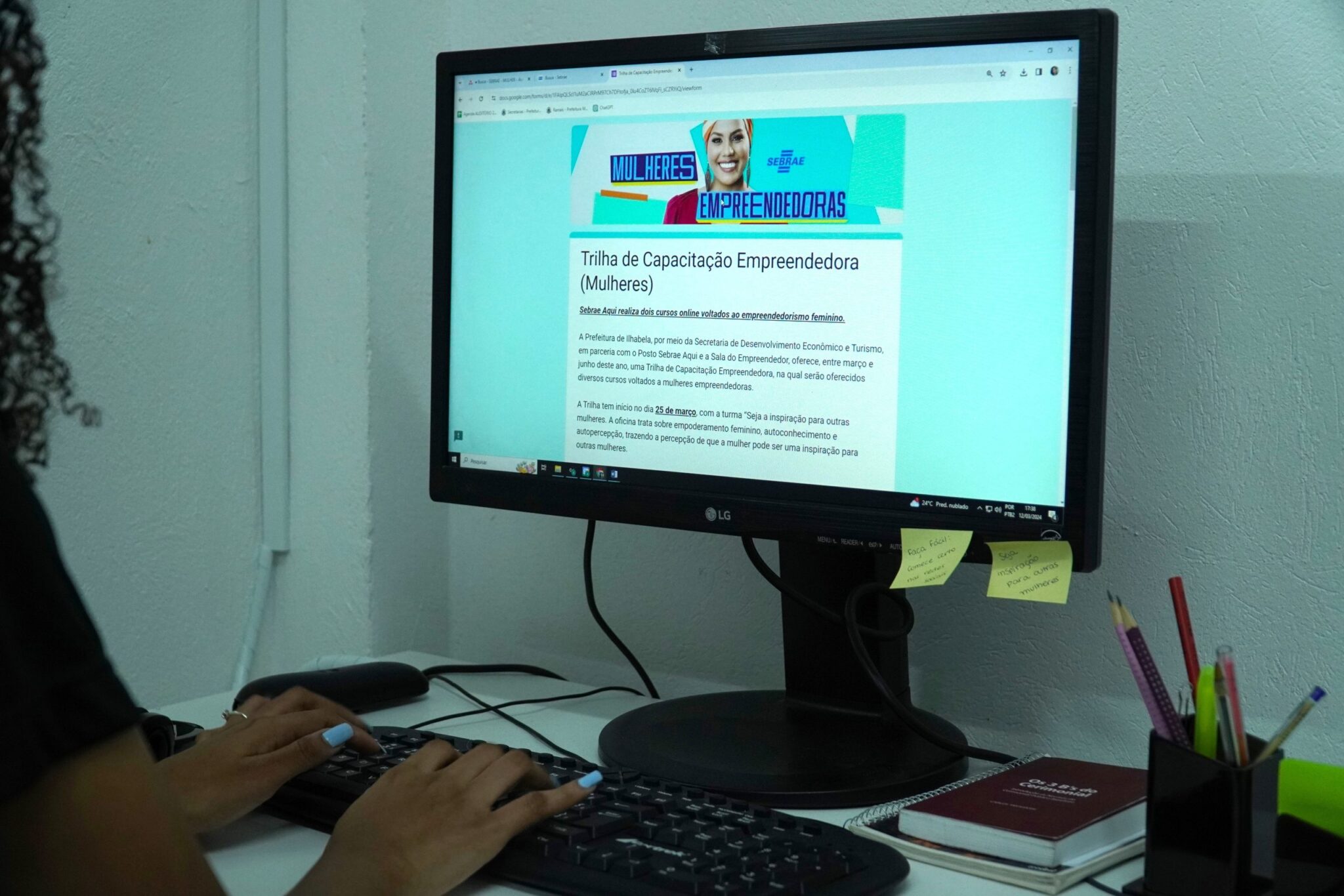Em comemoração ao mês das mulheres, o Posto Sebrae Aqui e a Sala do Empreendedor, oferece duas turmas para a Trilha de Capacitação Empreendedora com cursos on-line voltados ao público feminino.