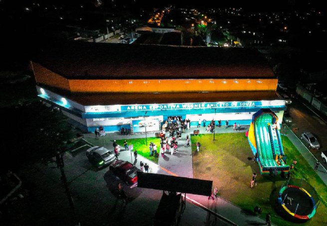 Comunidade do Pontal da Cruz Ganha Arena Esportiva Moderna e Equipada