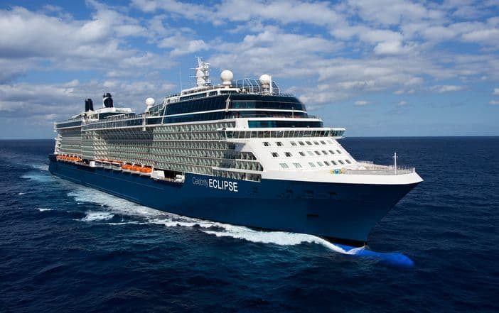 Ilhabela recebe escala extra do navio Celebrity Eclipse nesta quinta-feira