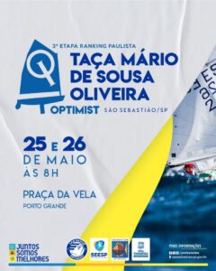 São Sebastião recebe 3ª Etapa do Ranking Paulista da Classe Optimist