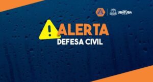 Defesa Civil emite alerta para temporais com rajadas de vento