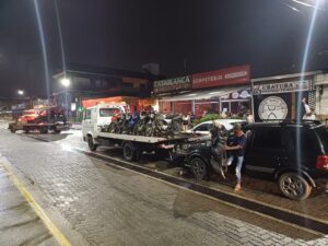 Polícia Militar realiza operação de prevenção a pancadão em Ubatuba