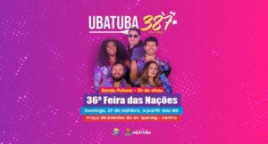 Ubatuba celebra 387º aniversário com show da Banda Palace e Feira das Nações