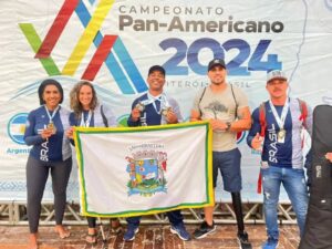 Equipe Brasileira de Canoa Polinésia Conquista Título no Pan-Americano de VA’A 2024