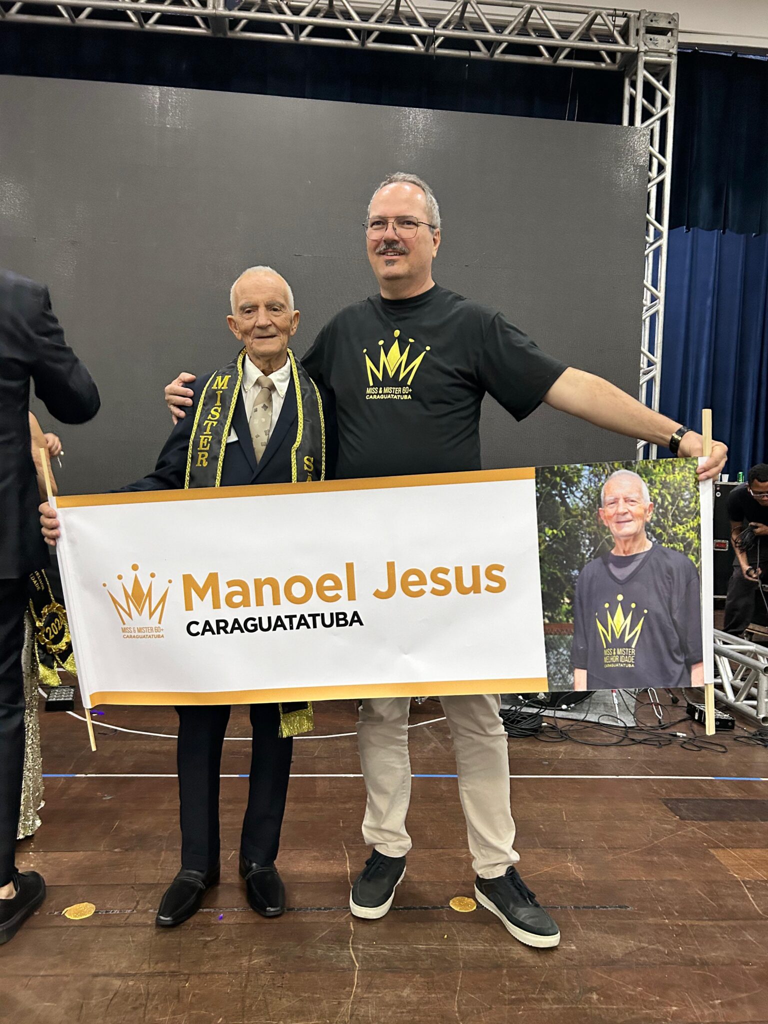 Seu Manuel Jesus Lopes é eleito Mister 60+ Estado de São Paulo aos 104 anos. Conheça a história inspiradora deste vencedor.