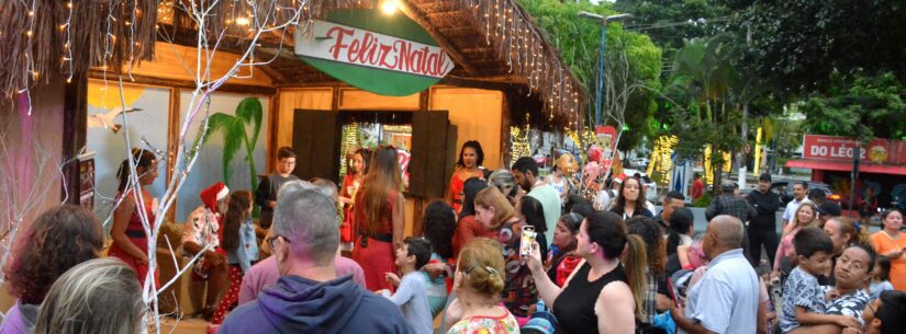 Caraguatatuba Celebra o Natal com Decoração, Atrações Musicais e a Chegada do Papai Noel