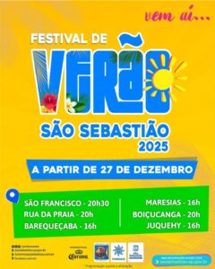 Festival de Verão de São Sebastião 2025 Celebra Artistas Locais