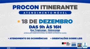 Atendimento itinerante do Procon de São Sebastião em Boiçucanga. Esclareça suas dúvidas e receba suporte relacionado aos serviços do Procon.