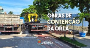 Ubatuba Retoma Obras de Recuperação na Praia do Itaguá